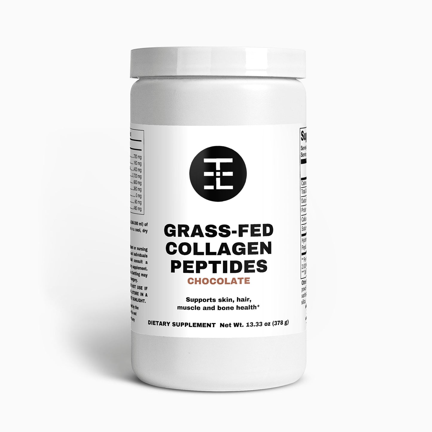 Grass-Fed Collagen Peptides Powder (Chocolate)