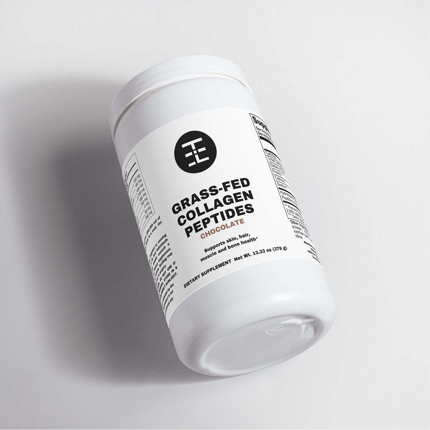 Grass-Fed Collagen Peptides Powder (Chocolate)