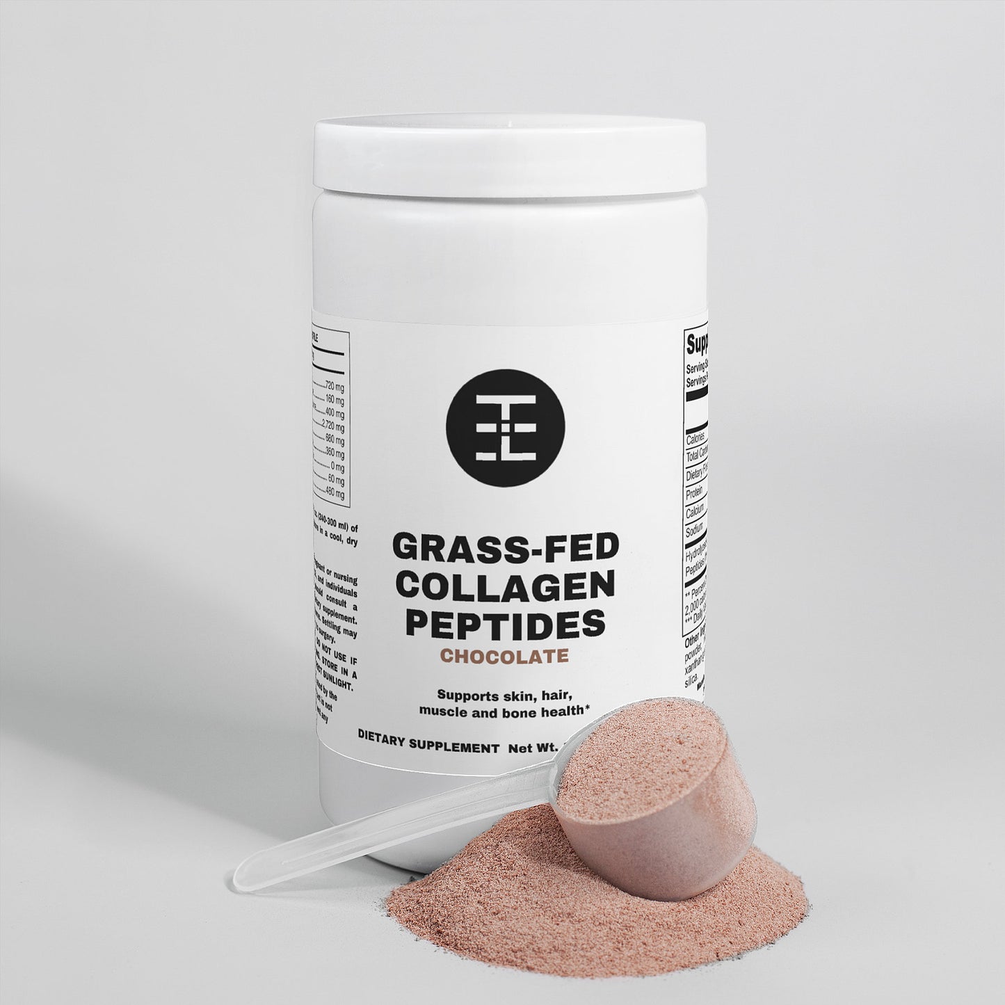 Grass-Fed Collagen Peptides Powder (Chocolate)