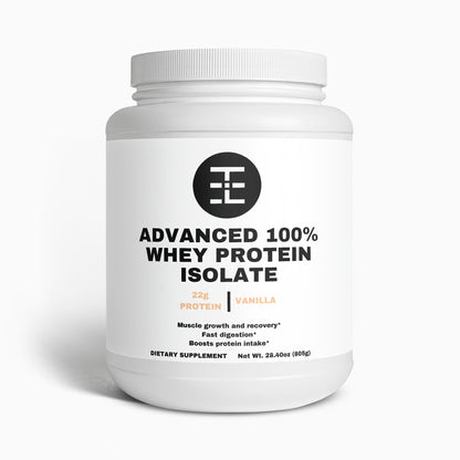 Advanced 100% Whey Protein Isolate (Vanilla)