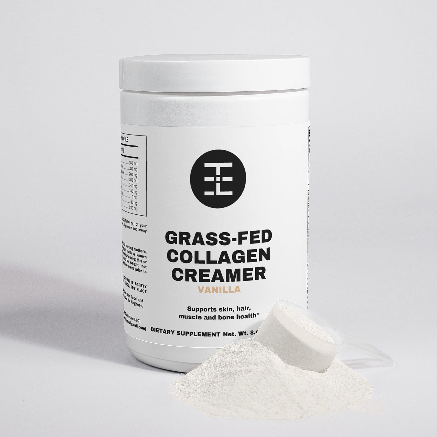 Grass-Fed Collagen Creamer (Vanilla)